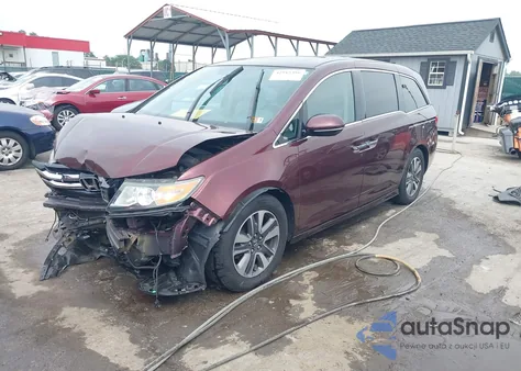 2015 Honda Odyssey Touring/Touring Elite z USA, uszkodzony, nr VIN 5FNRL5H98FB092869